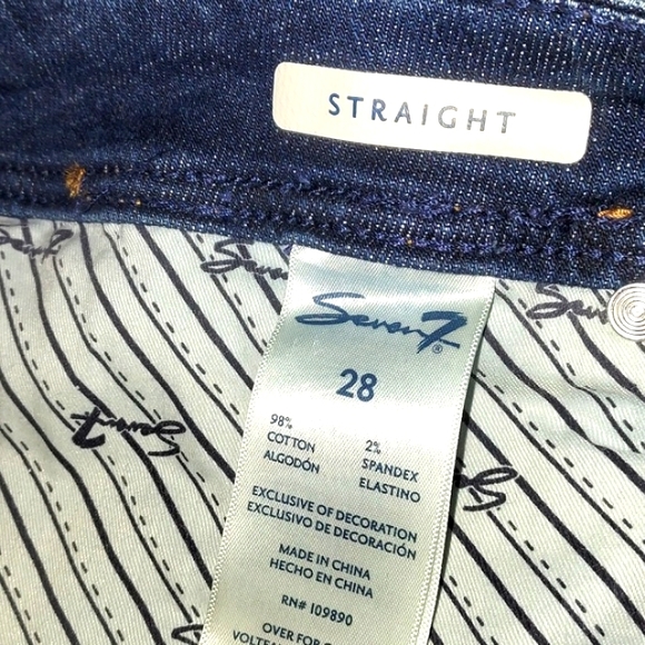 Womens jeans, Lane Bryant *Seven7,  sz28  NWT Org. $90 - Picture 9 of 10